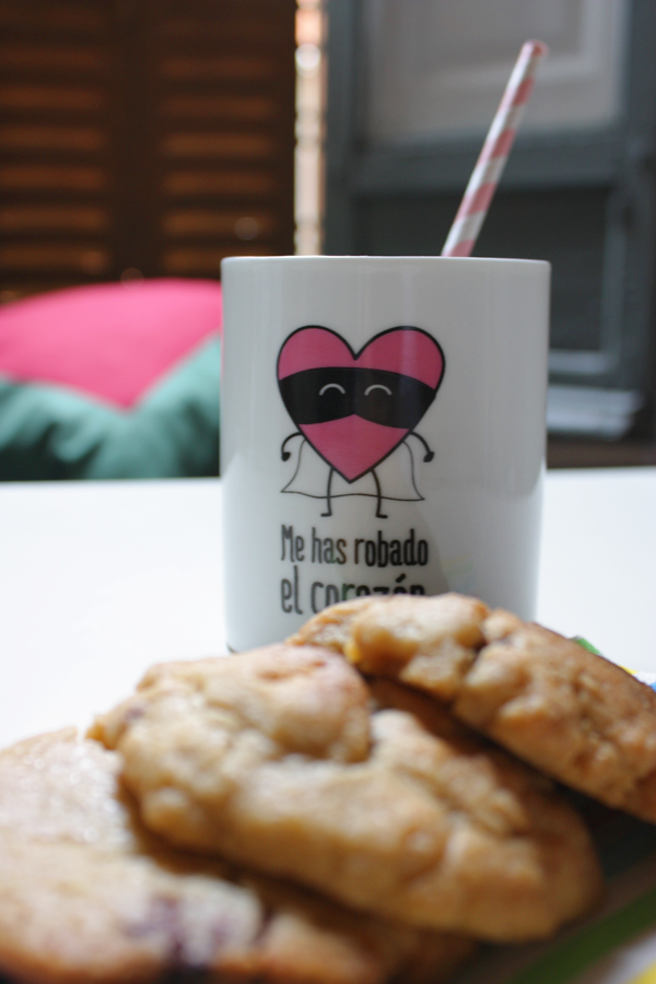 Galletas con trozos de chocolate receta dulce